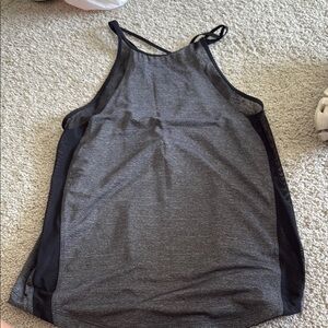 Lululemon Athletica Gray Sleeveless Tank Top